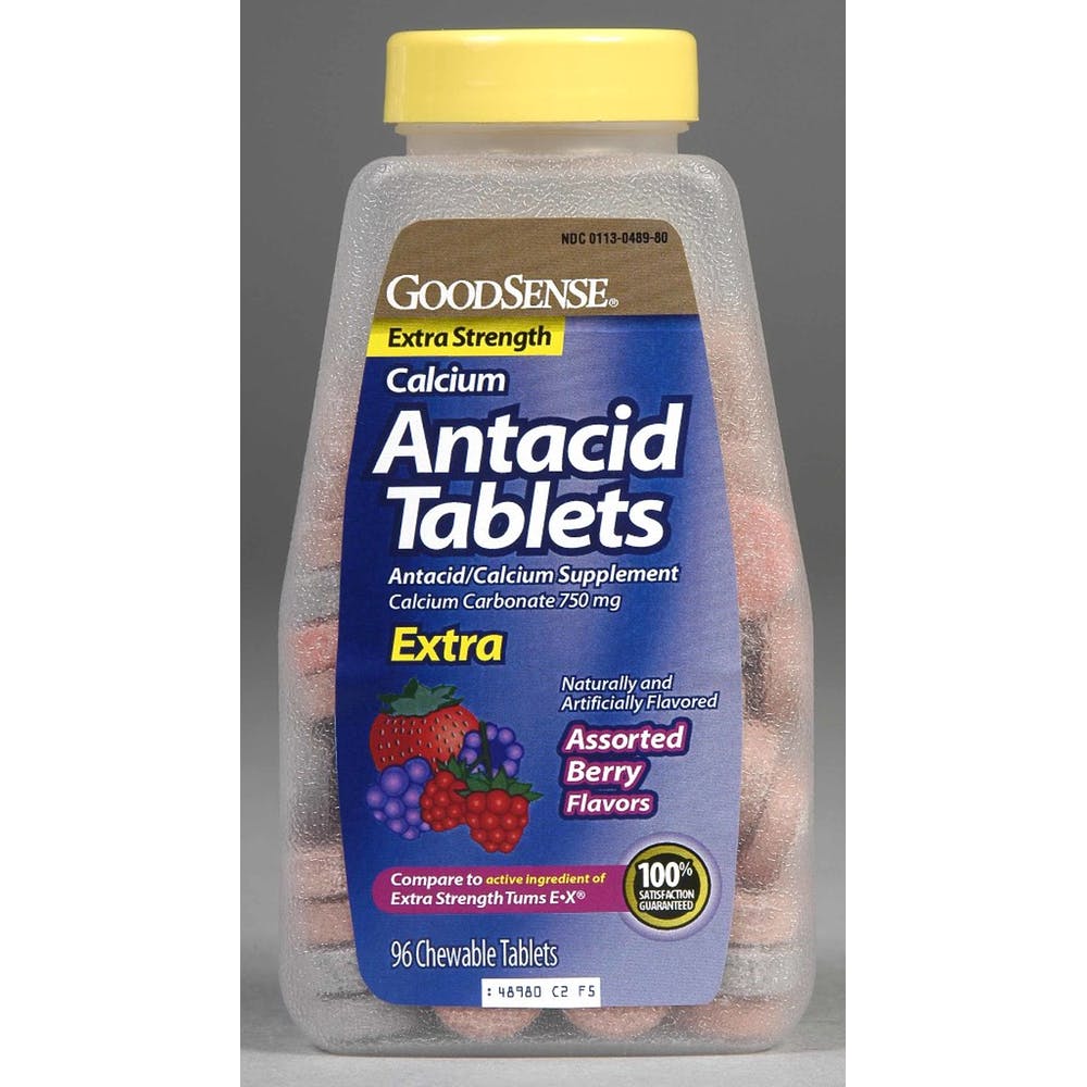Antacid Tablets - Berry Flavor Extra Strength 1