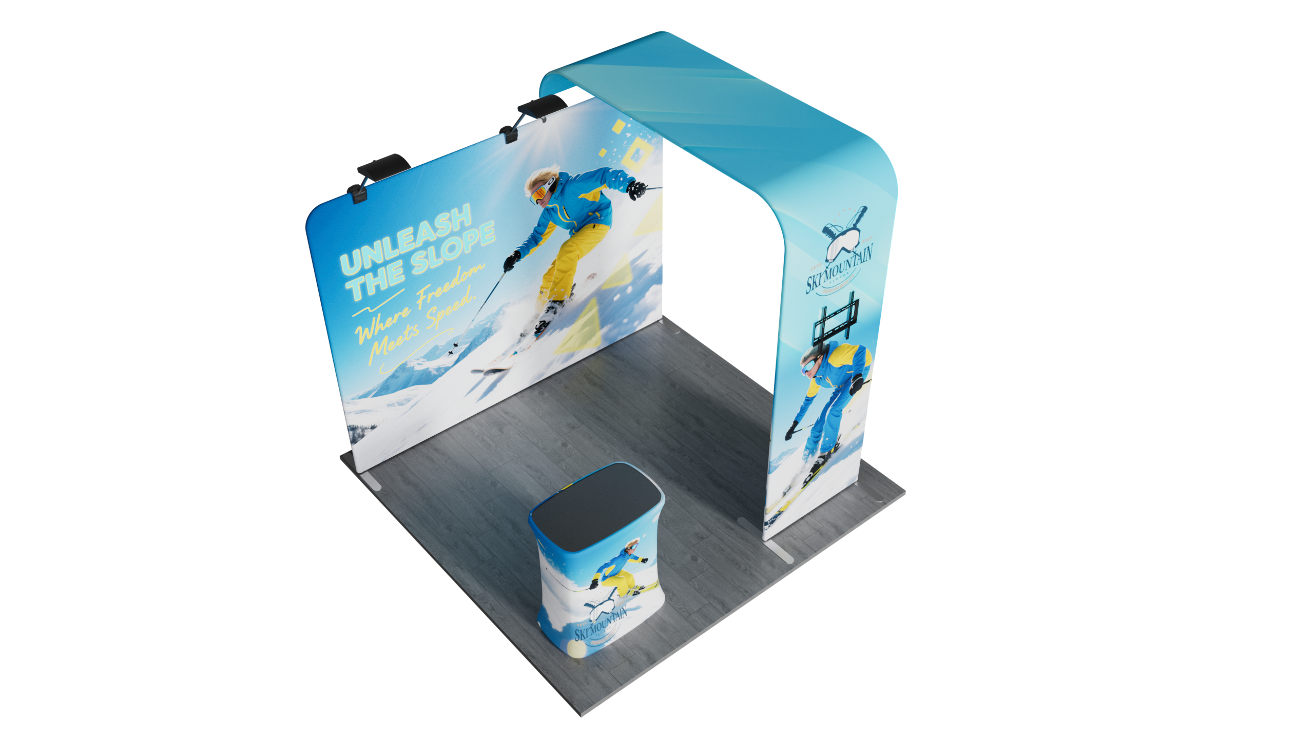 10'x10' Tradeshow Booth Kit - I Kit 2