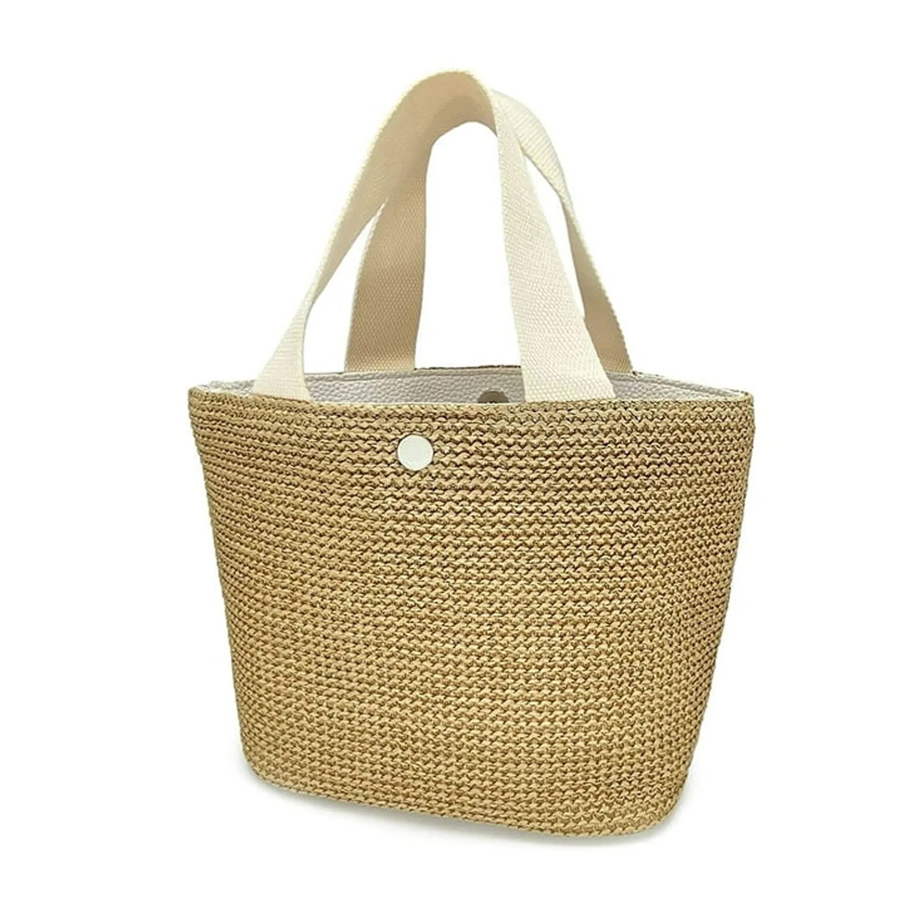 Summer Straw Woven Tote Bag 2