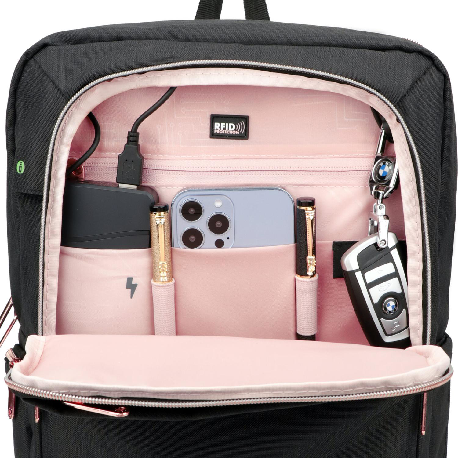 SwissDigital® Katy Rose Massage Large Travel Backpack 6