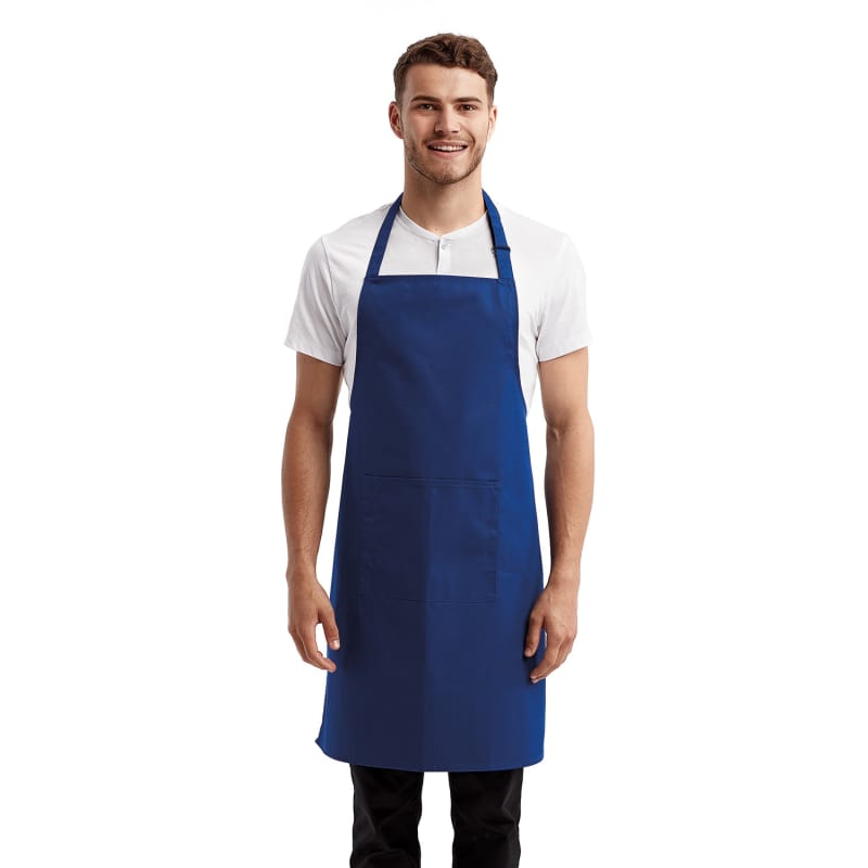 Artisan Collection By Reprime Unisex 'Colours' Recycled Bib Apron With Pocket 105
