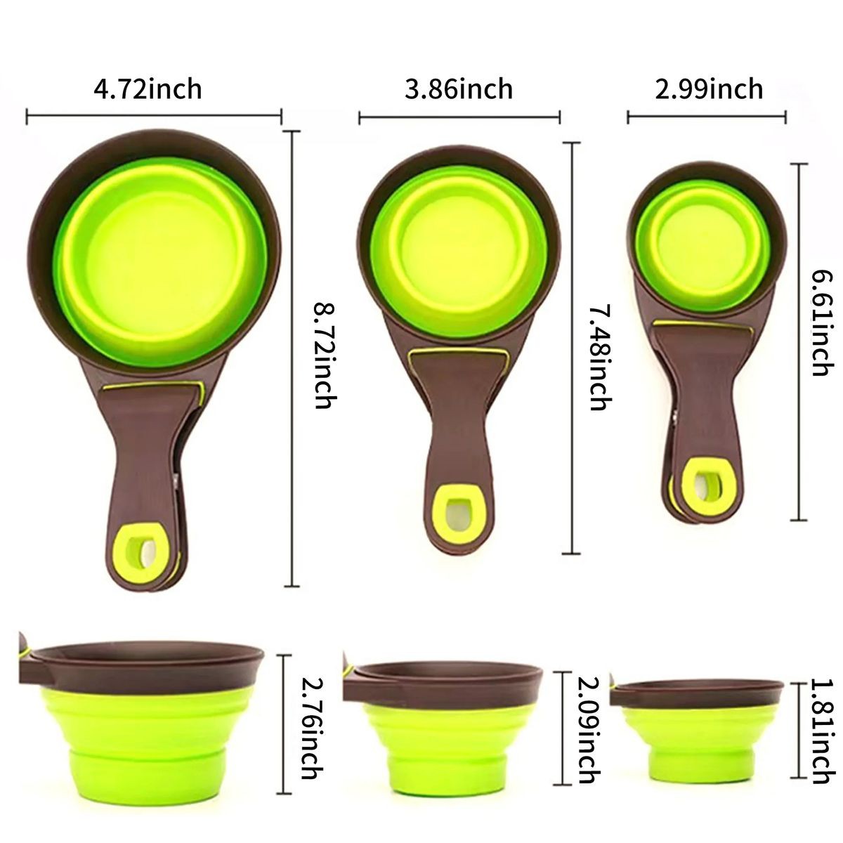Portable Pet Food Measuring Spoon with Clip 5