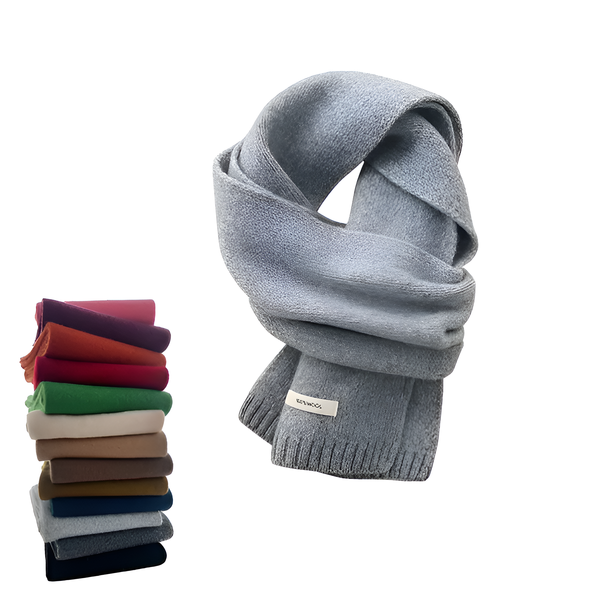 Unisex 100% Wool Scarf Warm Neck Collar 1