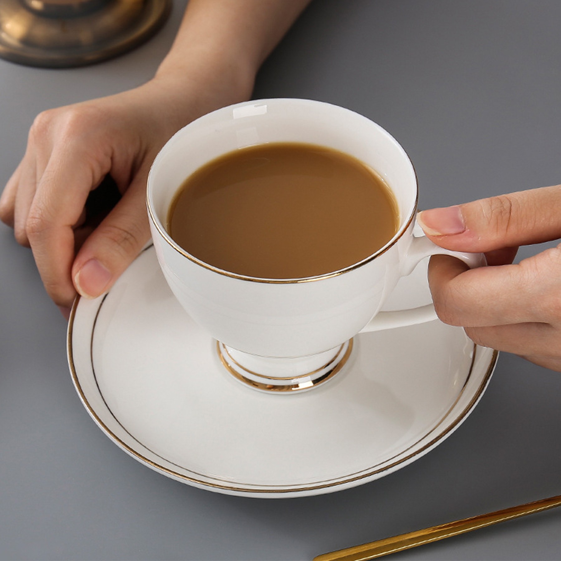 Coffee Cup And Saucer Set 2