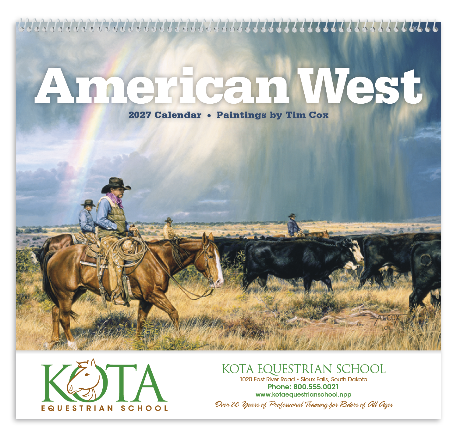Triumph® Calendars American West by Tim Cox Calendar 78
