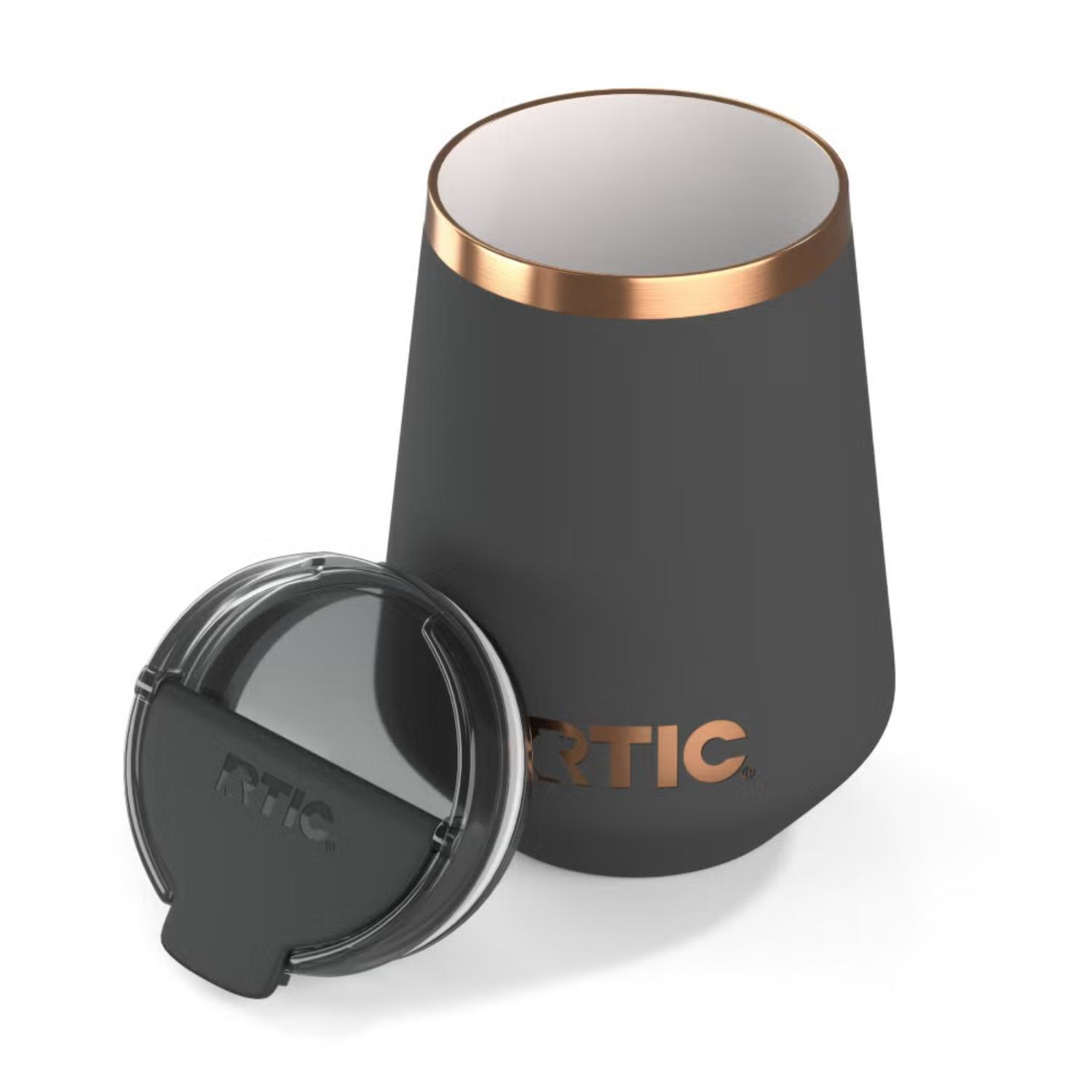 12 oz RTIC® Stainless Steel Ceramic Lined Happy Hour Lowball Tumbler 8