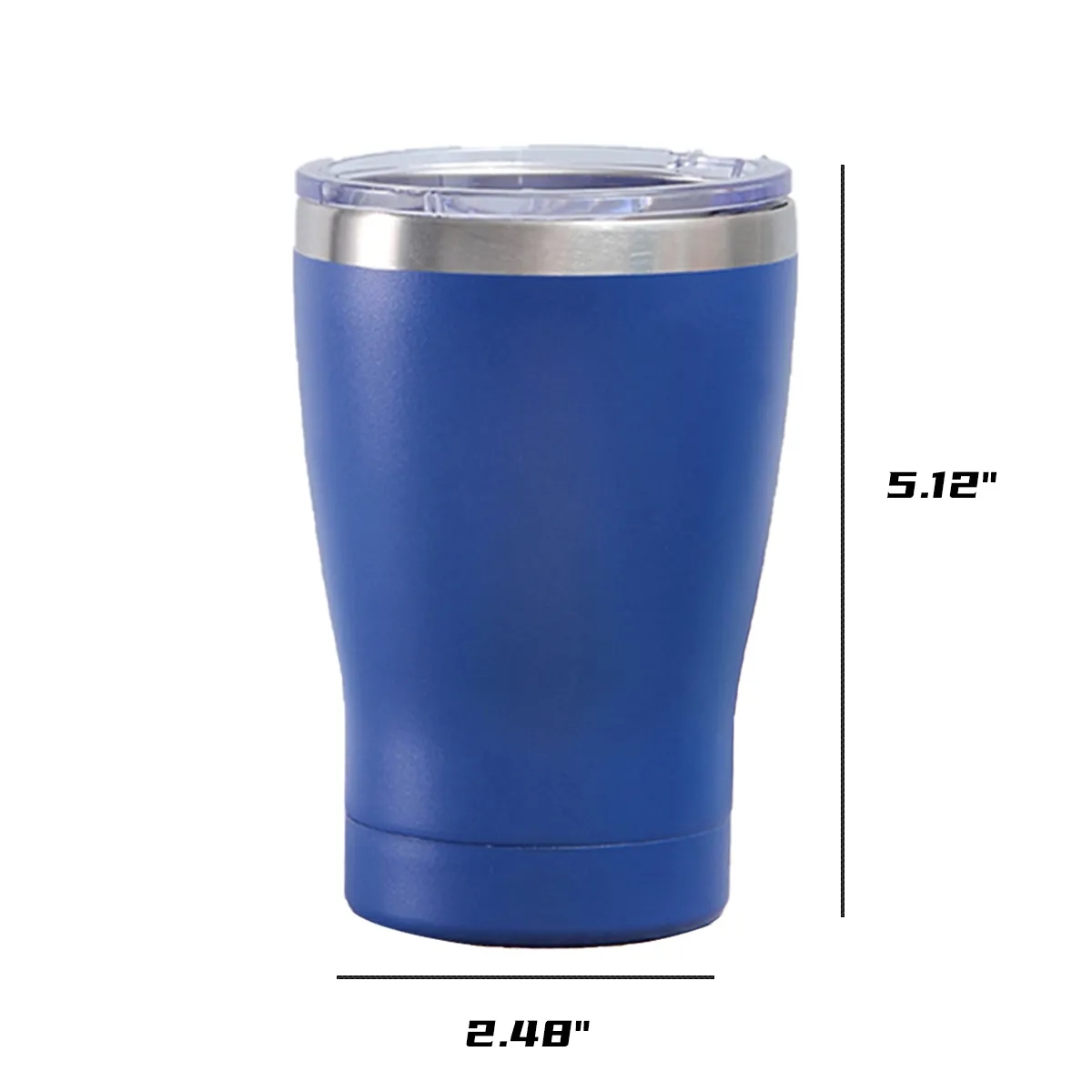 12oz Stainless Steel Cup with Lid Insulated Double Wall Mug 4