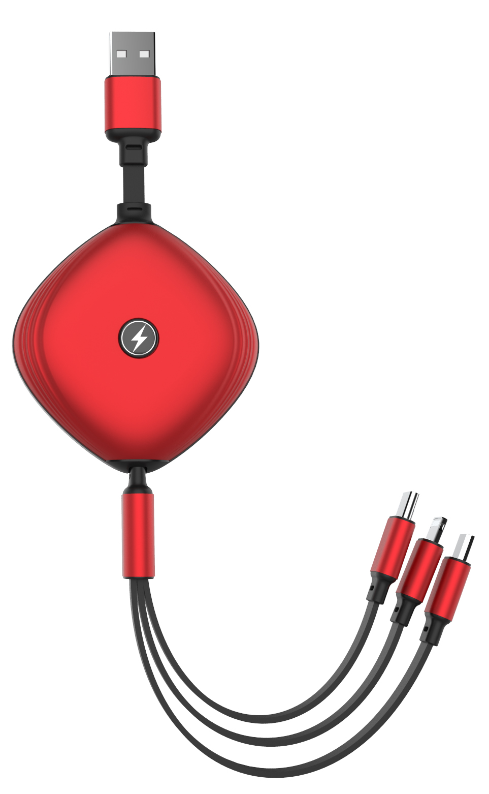 3 in 1 Charger Cable with Storage 3