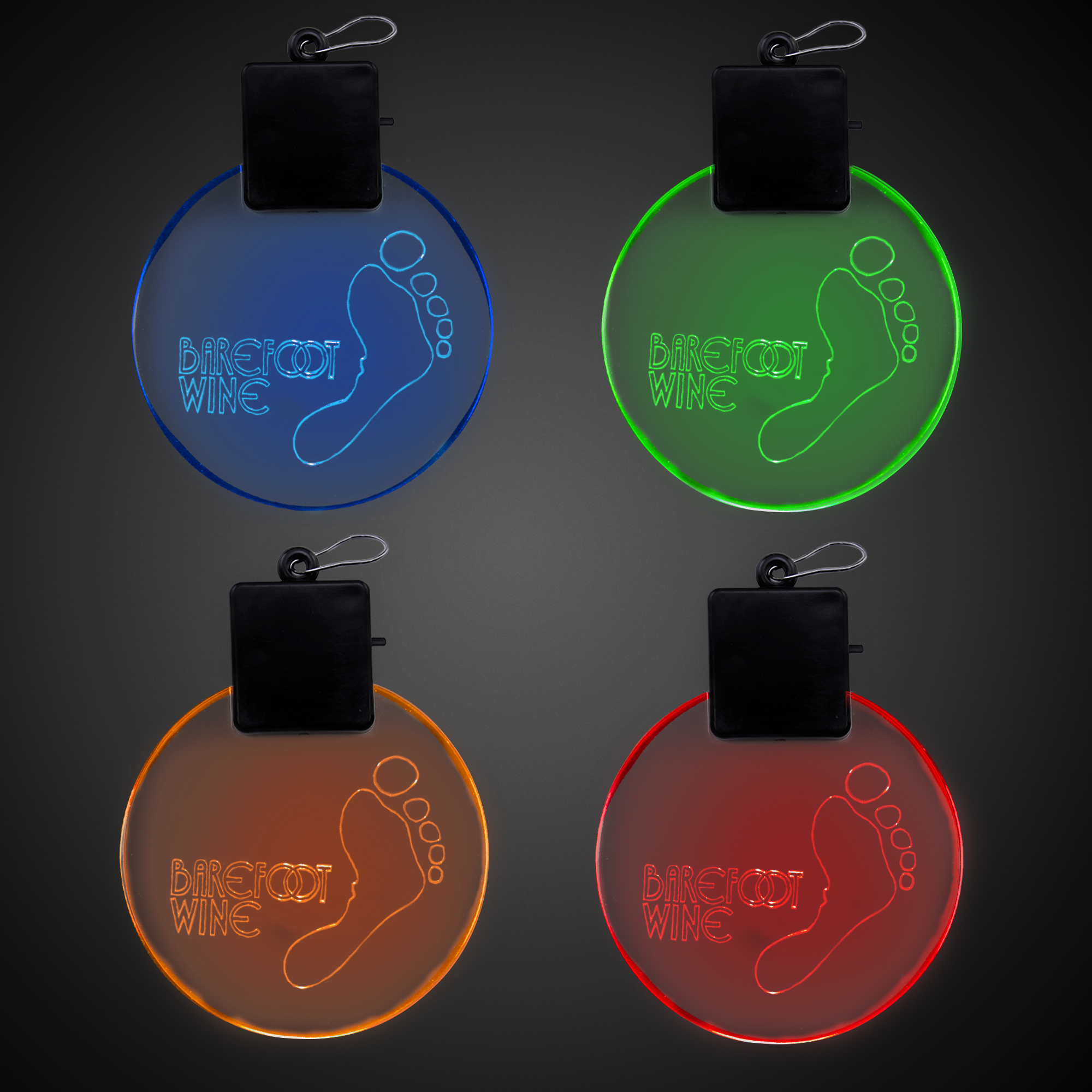 2 1/2" Light-Up LED Glow Medallion 2