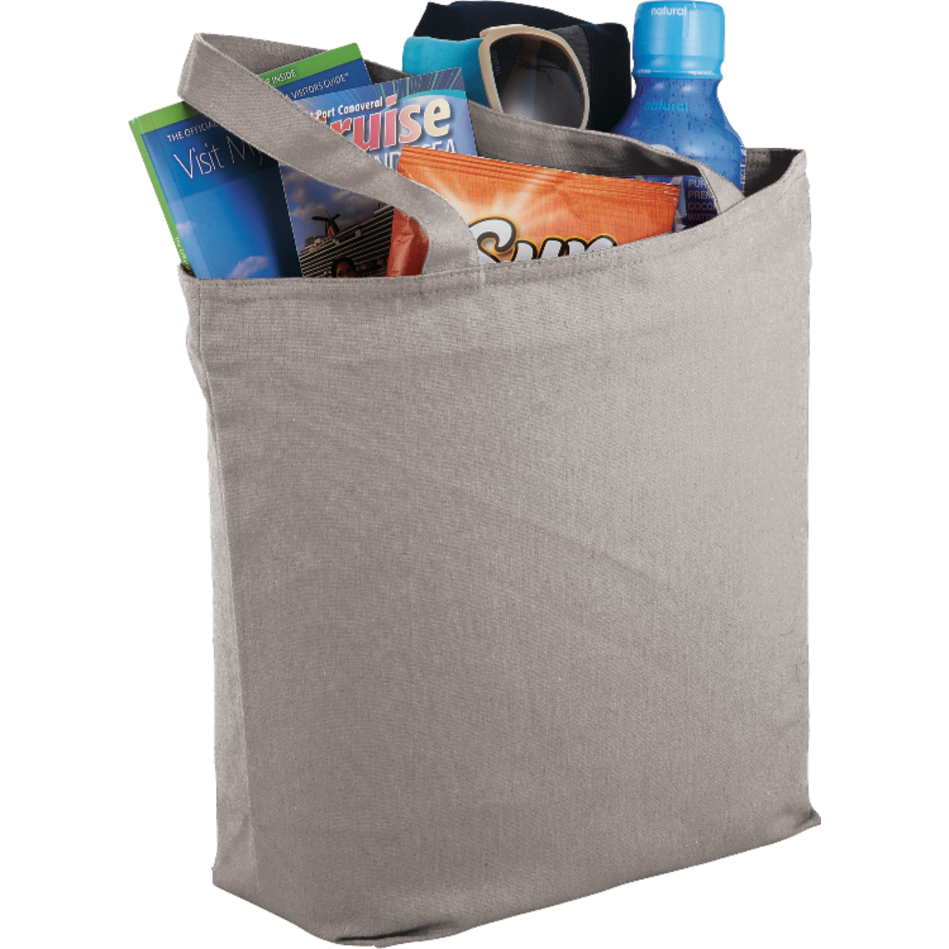 Maine 8oz Cotton Canvas Zippered Tote, custom tote bag with logo imprint 82