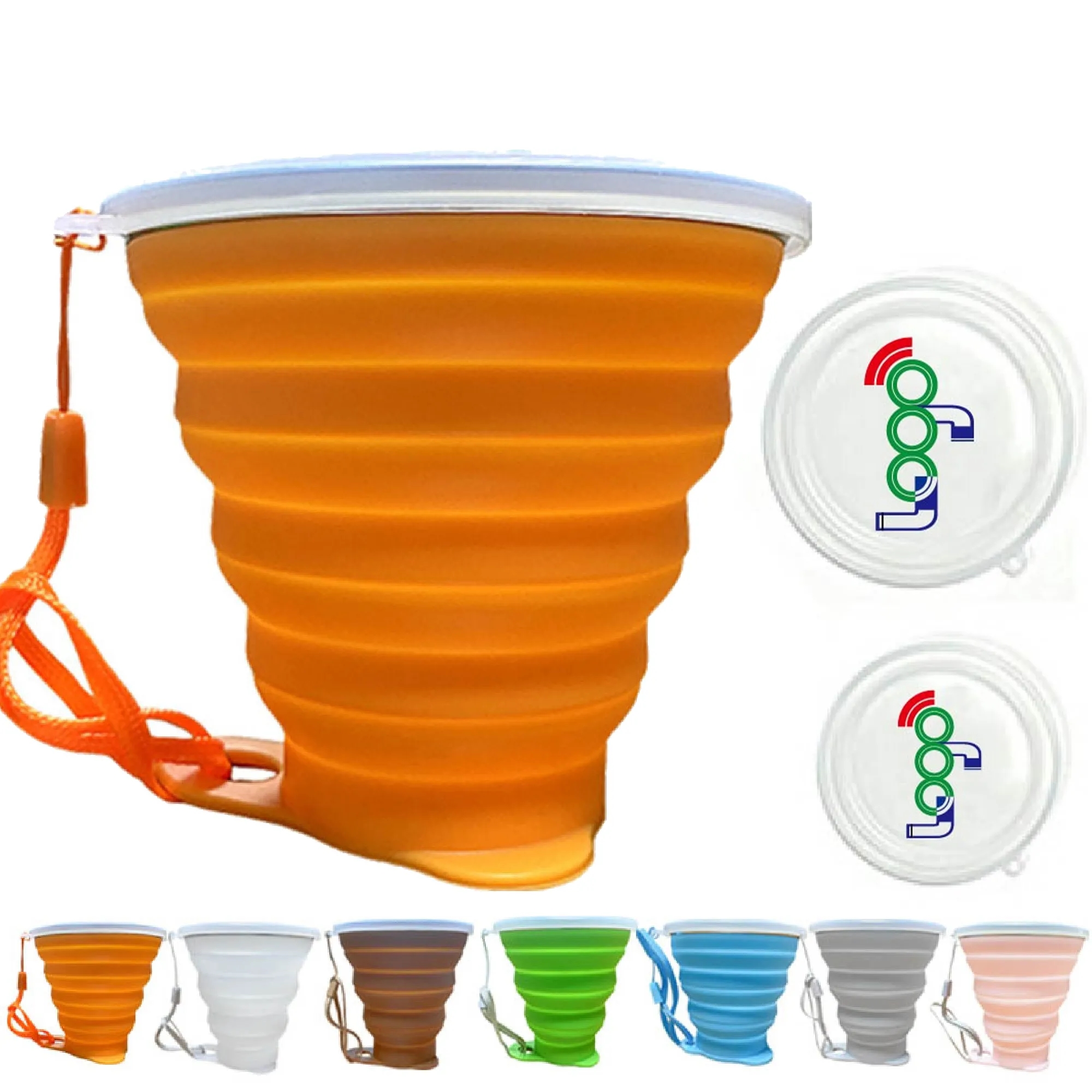Silicone Travel Collapsible Drinking Cup 8