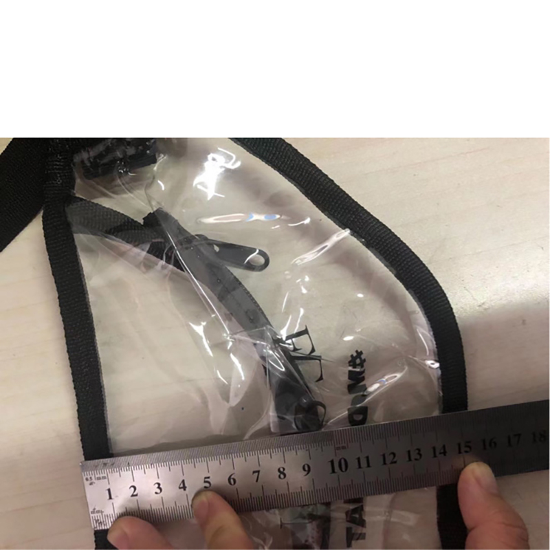 Transparent Waterproof Stadium Waist Pouch Bag 5