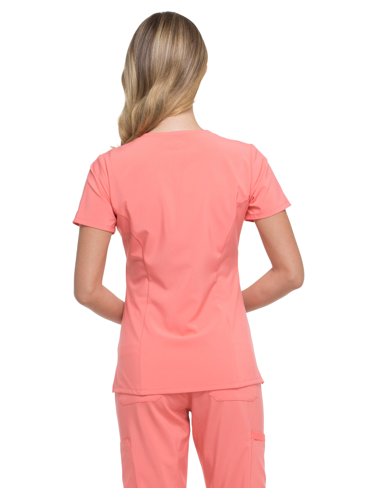Dickies Medical - EDS Essentials - Women's 2-Pocket Contemporary V-Neck Top 15