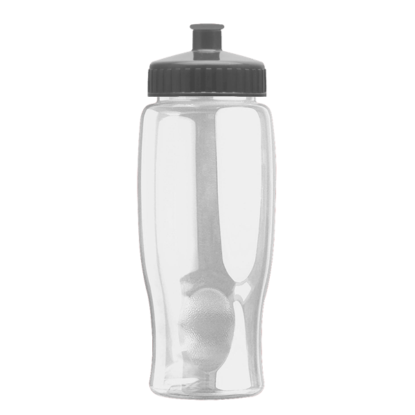 Rotation 27oz Transparent Contour Bottle w/Push-Pull Lid 79