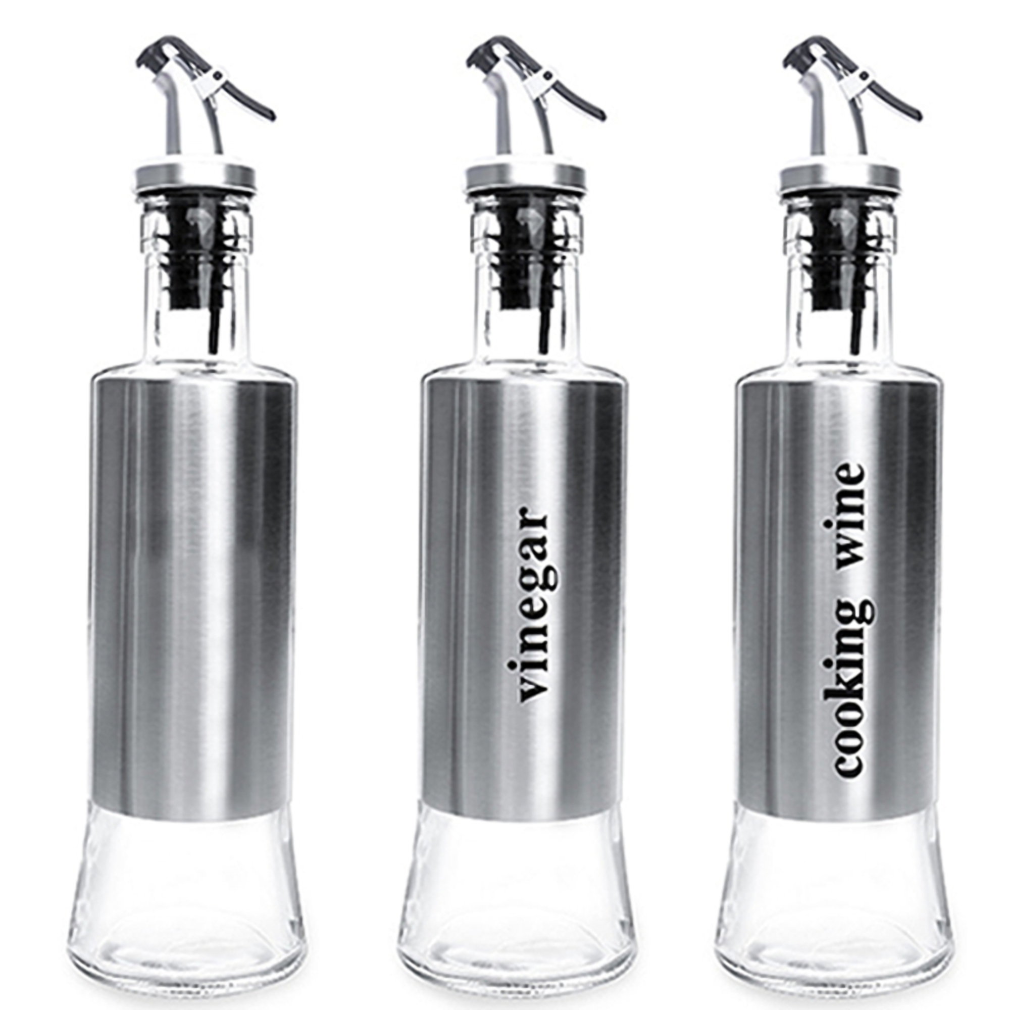 10 Oz. Stainless Steel Oil Dispenser 2