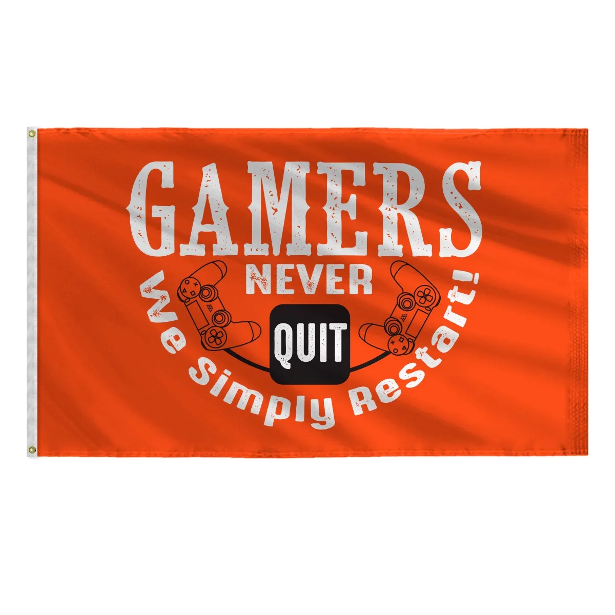 Custom Screen Sublimation Flag - 6' x 10' Nylon 2