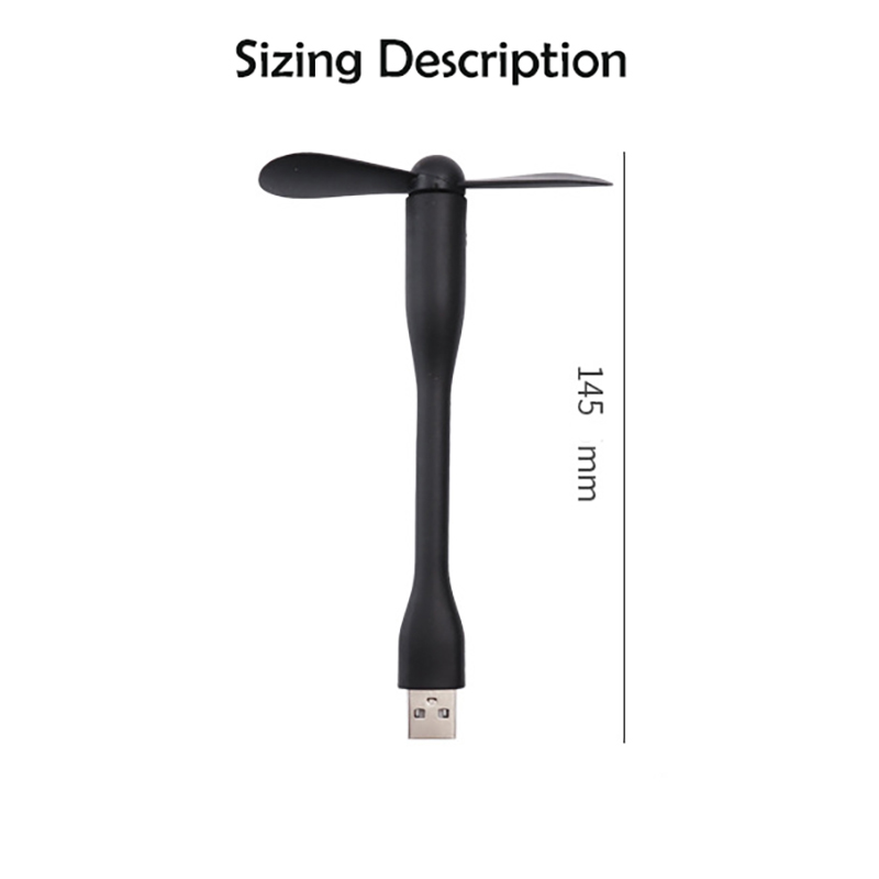 Portable USB Fan w/Flexible Arm 19