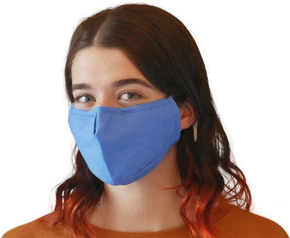Multi-use cotton 3-lay mask with filer 6