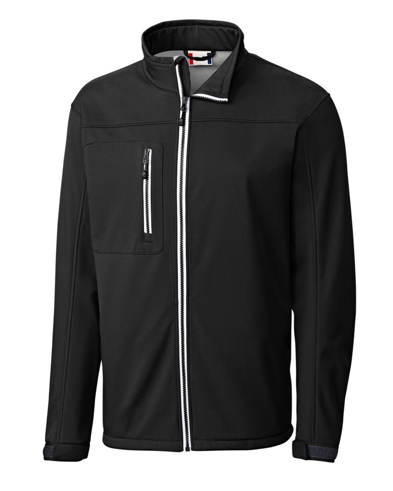 Clique Telemark Recycled Stretch Softshell Mens Full Zip Jacket 4