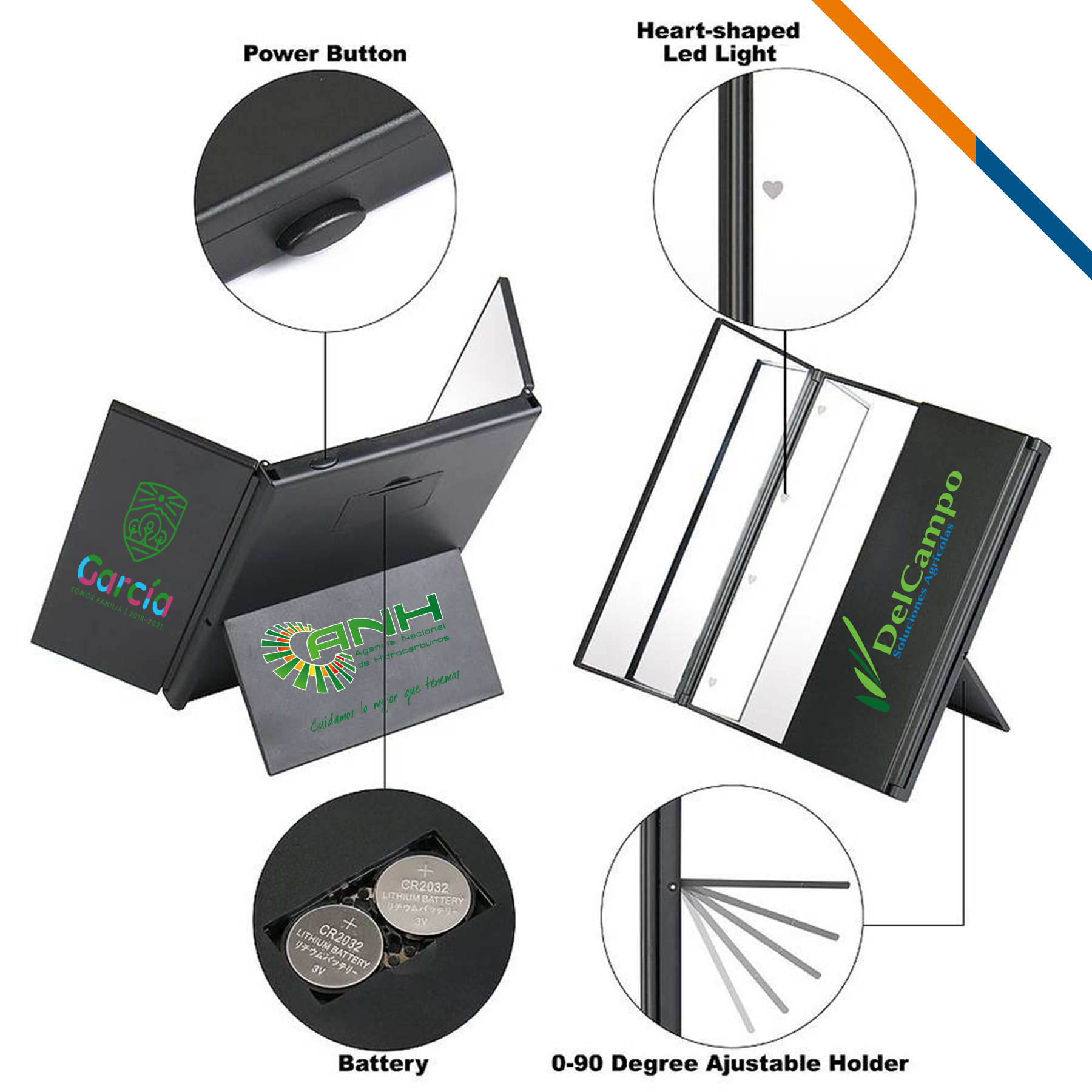 Malco LED Make-up Mirror 6