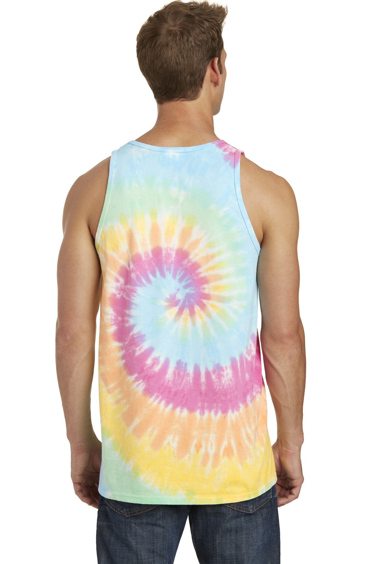 Port & Co Tie-Dye Tank Top. PC147TT 29