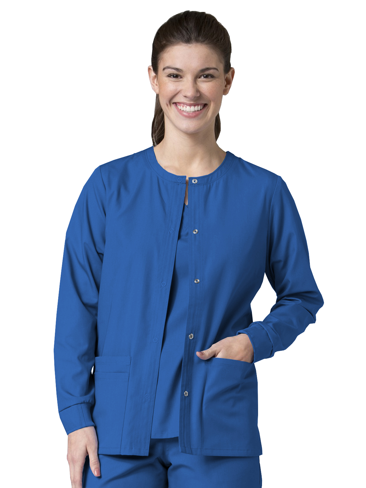 Maevn - Red Panda - Women's Four-Pocket Warm-Up Jacket 4