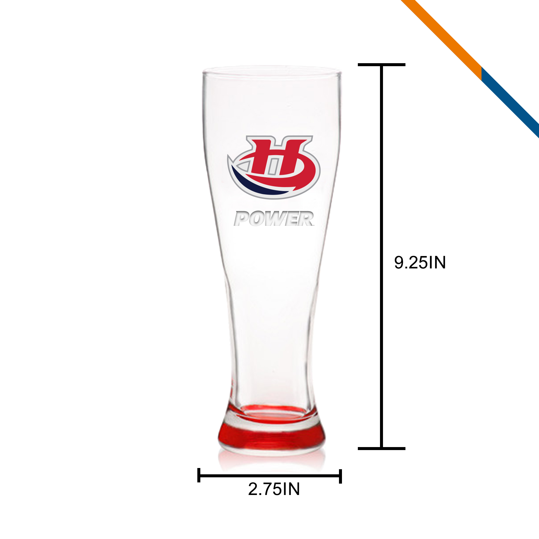 Libbey Glans Pilsner Glasses - 23 OZ. 4