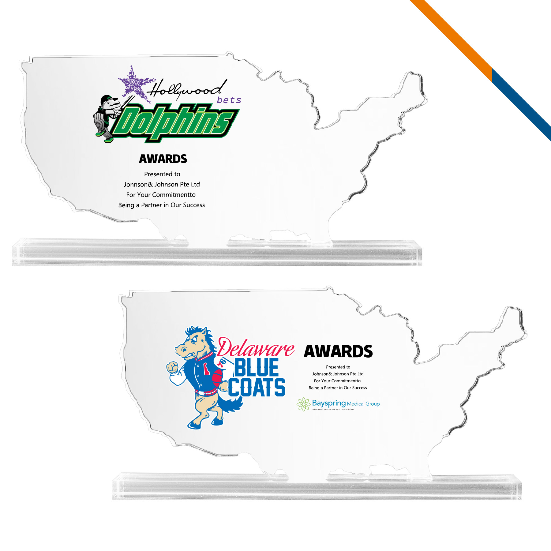 Patrick United States Crystal Award 1