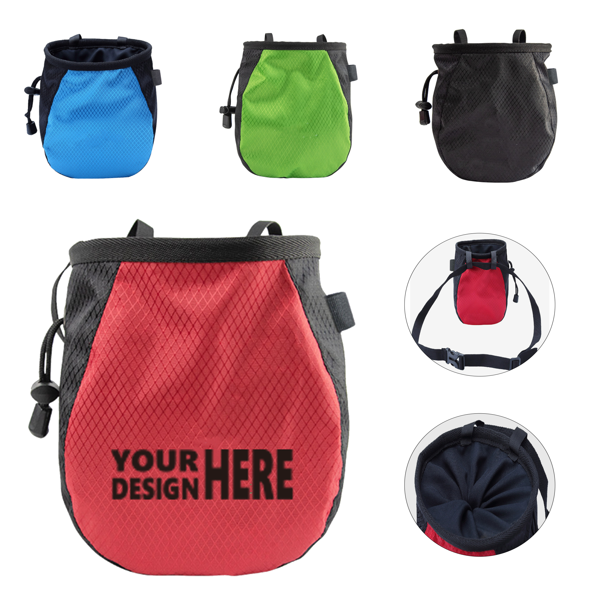 Mountaineering Talc Bag – Adjustable & Waterproof 2