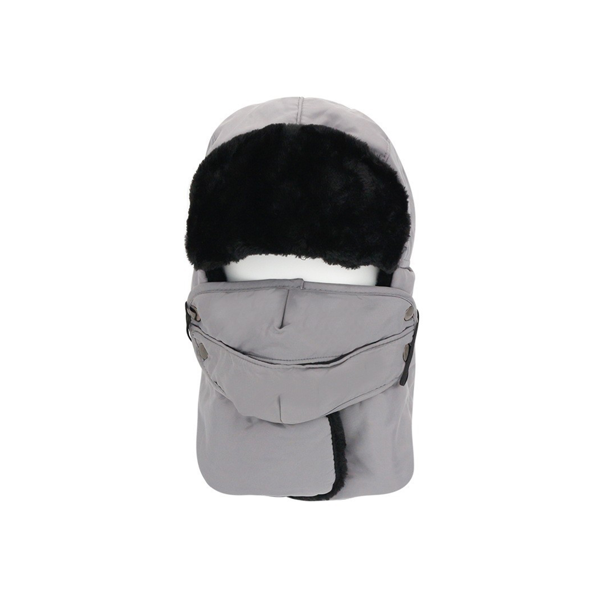 Winter Windproof Trapper Hat With Removable Mask 12.6 x 11" 7