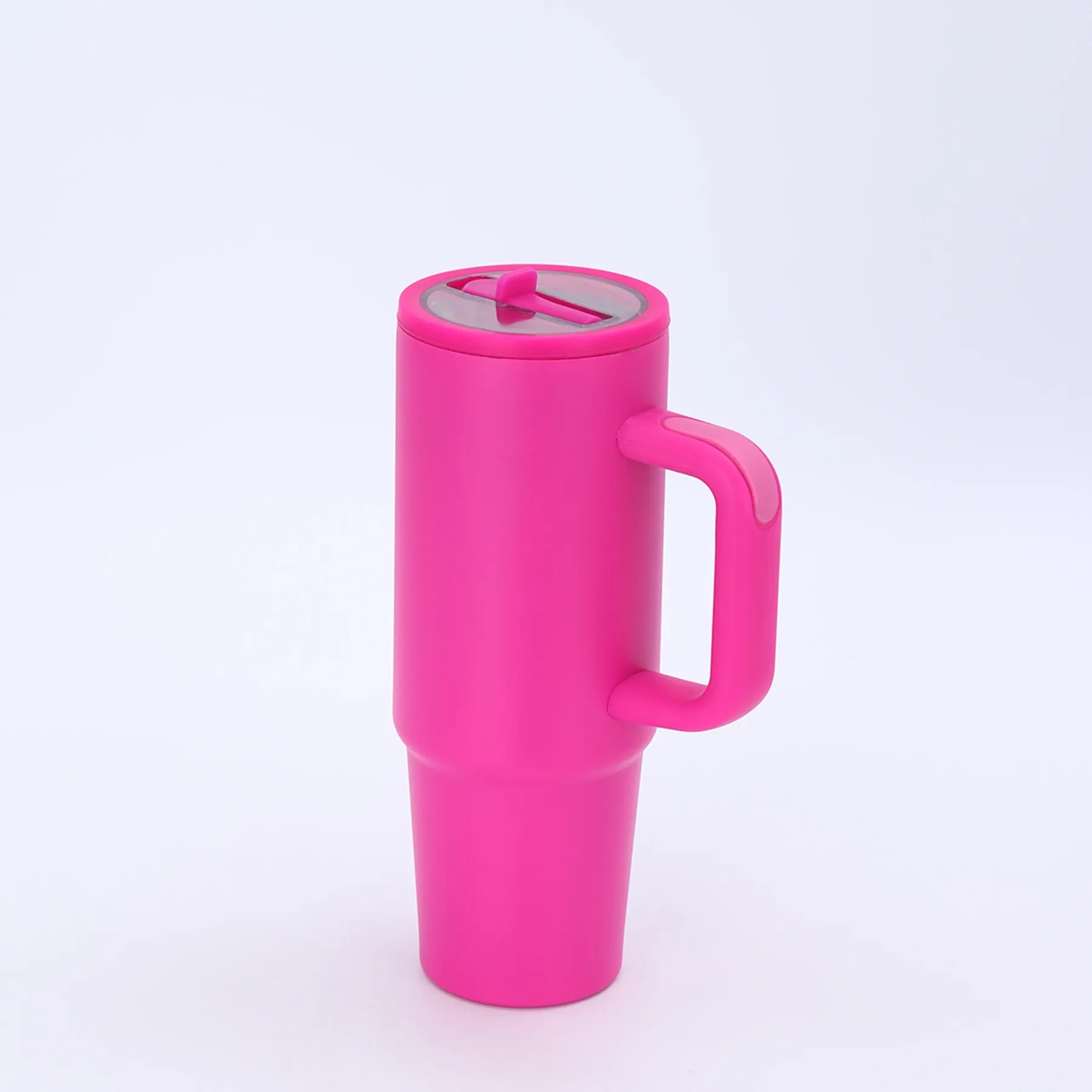 30 oz Stainless Steel Tumbler with Handle & Flip Straw Lid 11