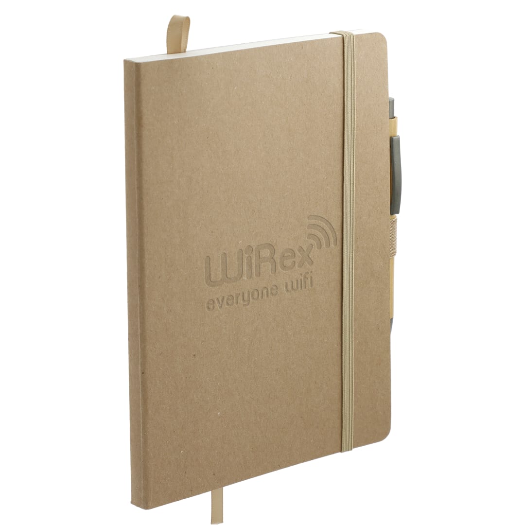 5.5" x 8.5" FSC® Mix Stone Bound Journal Set 12