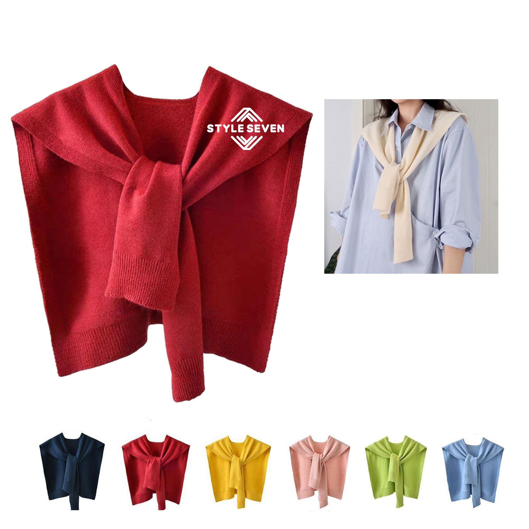 Artificial Collar Shawl Scarf 2