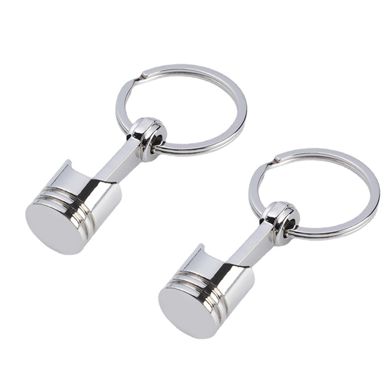 Auto Part Model Engine Piston Keychain 4