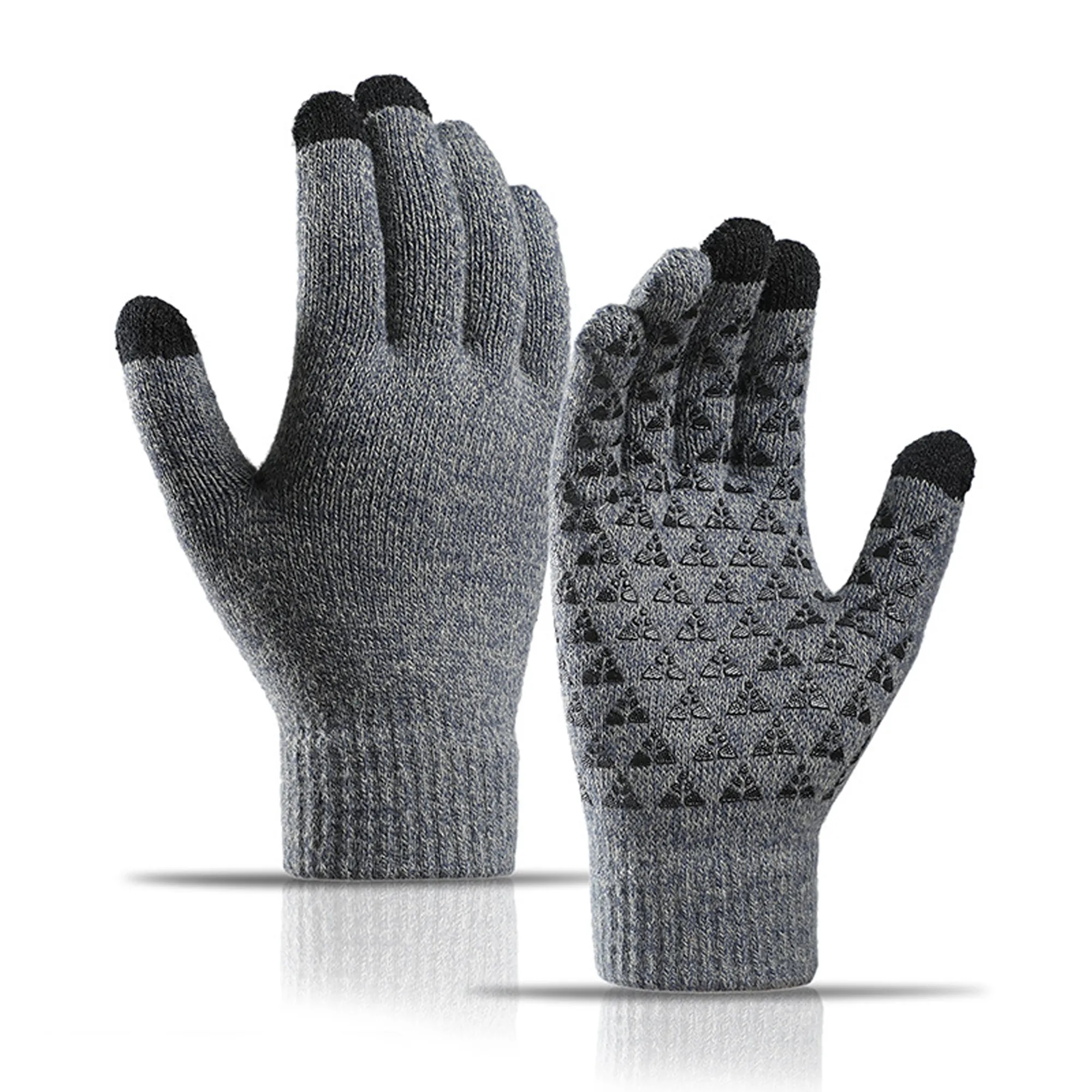 Non-Slip Warmth Gloves W/ 3 Finger Touch 7