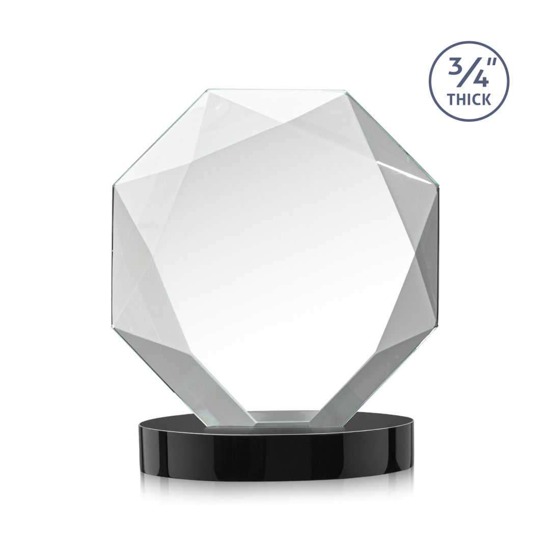 Bradford VividPrint™ Award on Alberton Base - Black 5