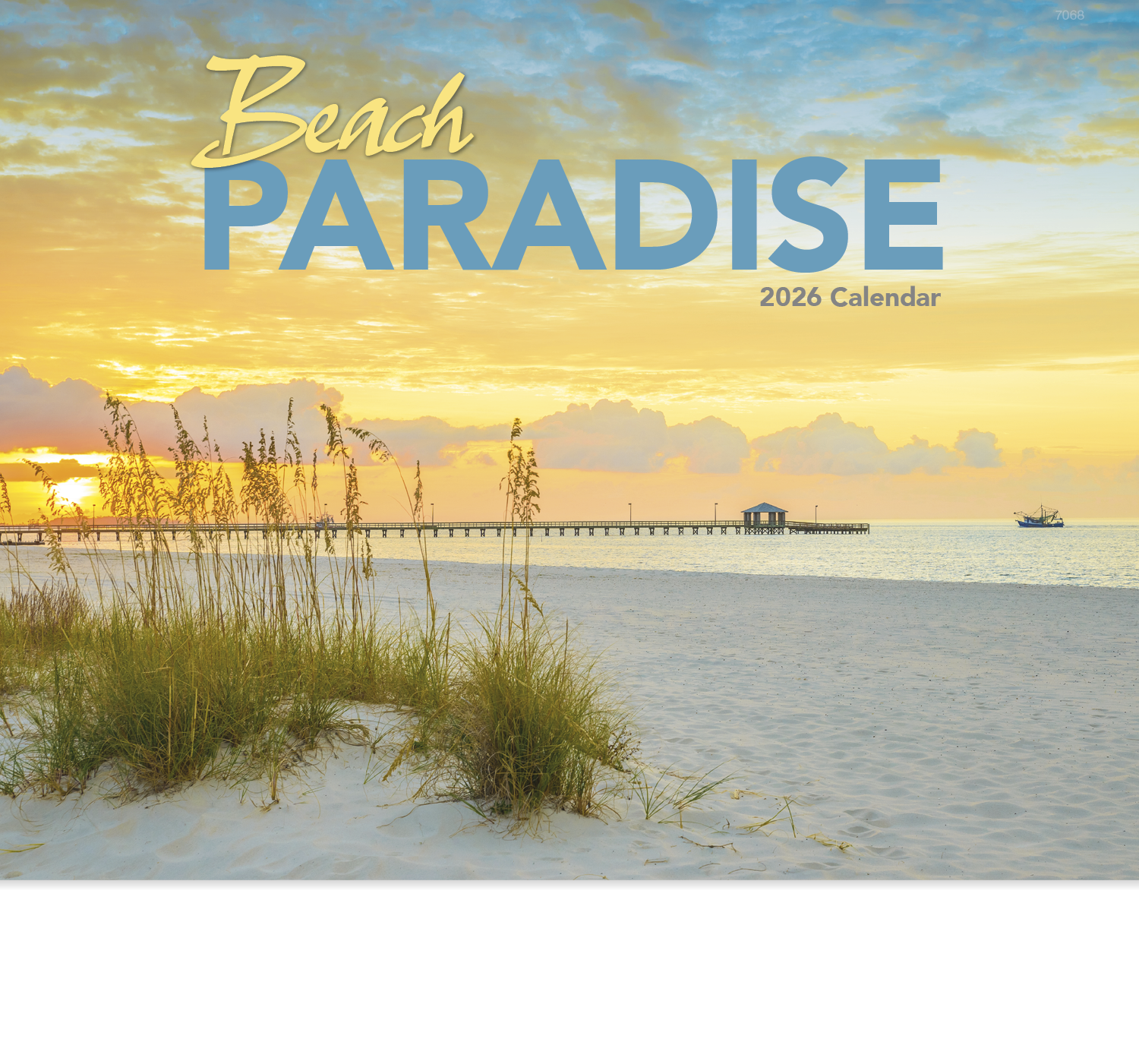 Good Value™ Beach Paradise - Stapled Calendar 3