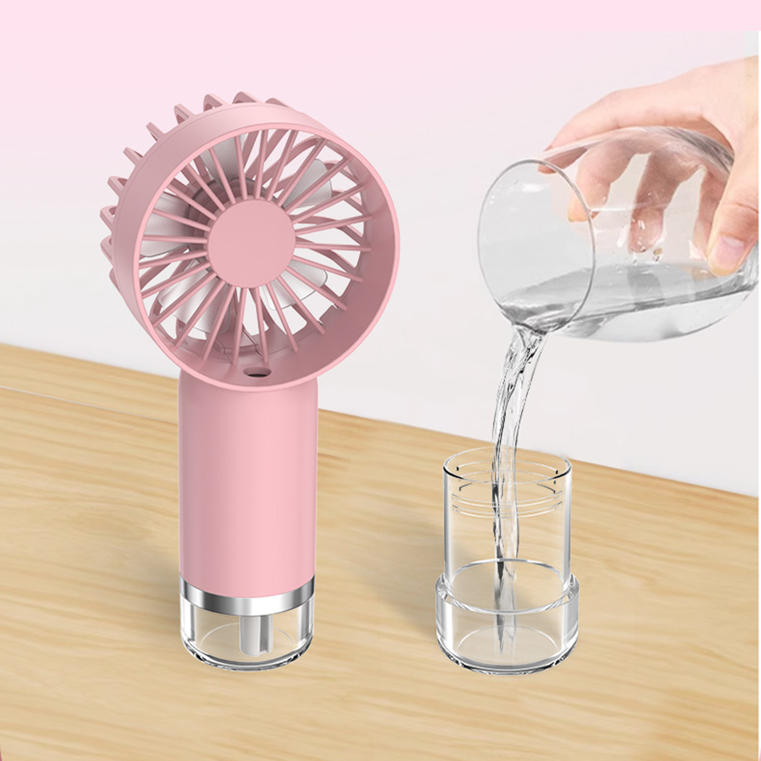 Portable Handheld Misting Fan 3