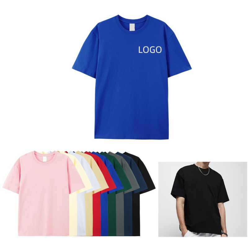 Unisex Pure Cotton Round Neck T-Shirt 6