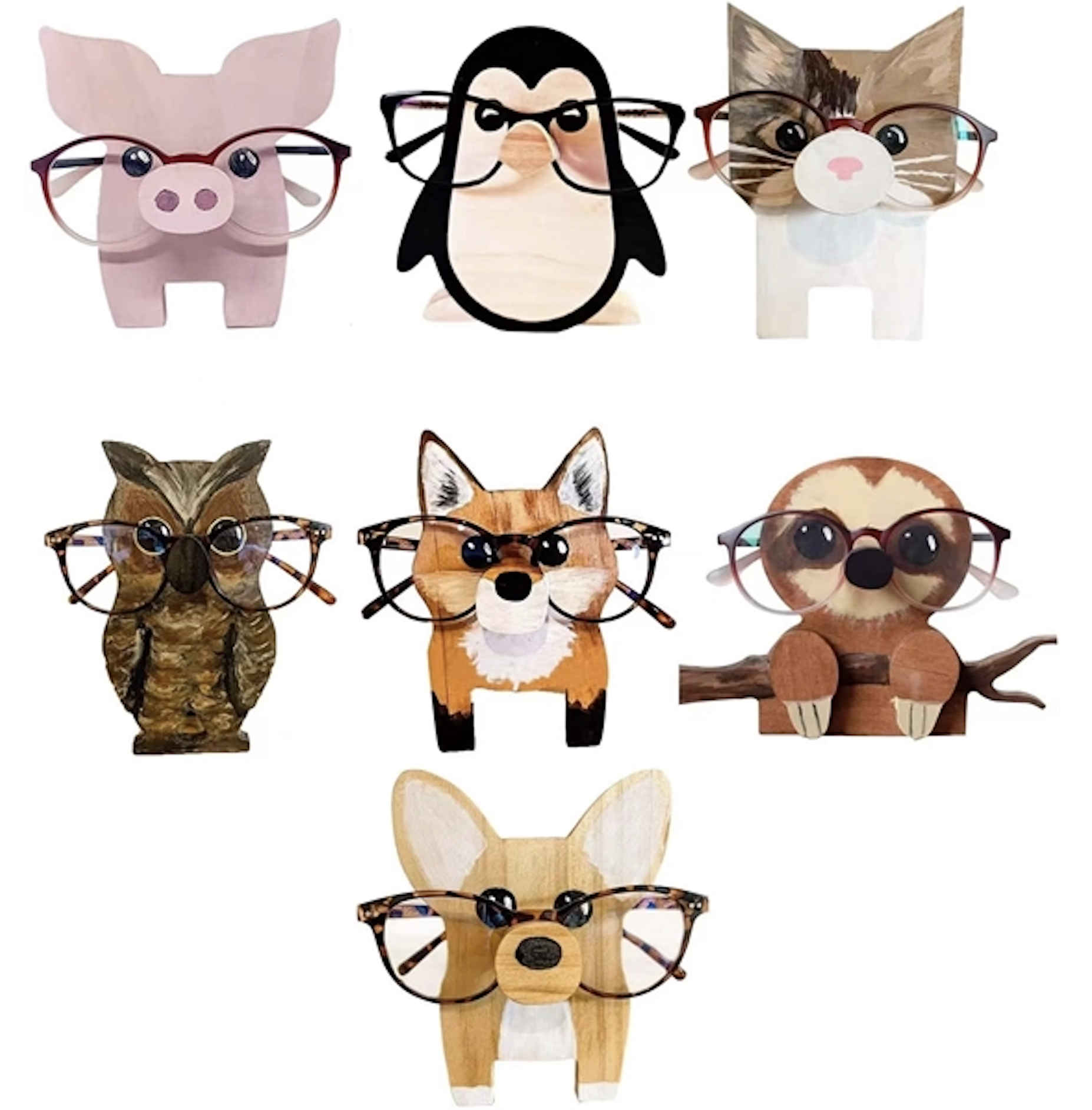 Animal Glasses Holder 2
