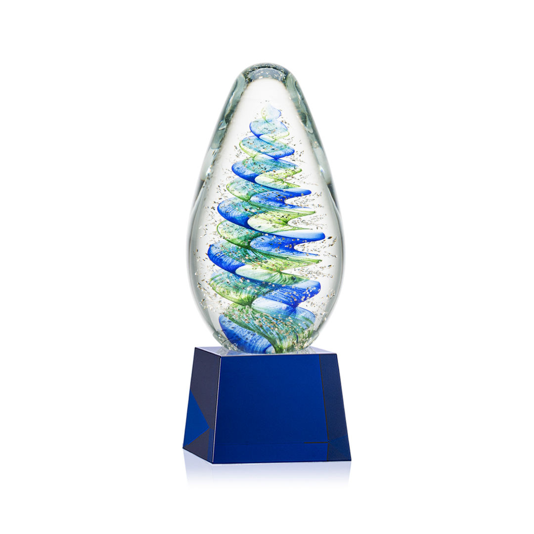 Jezebel Award on Robson Base - Blue 8