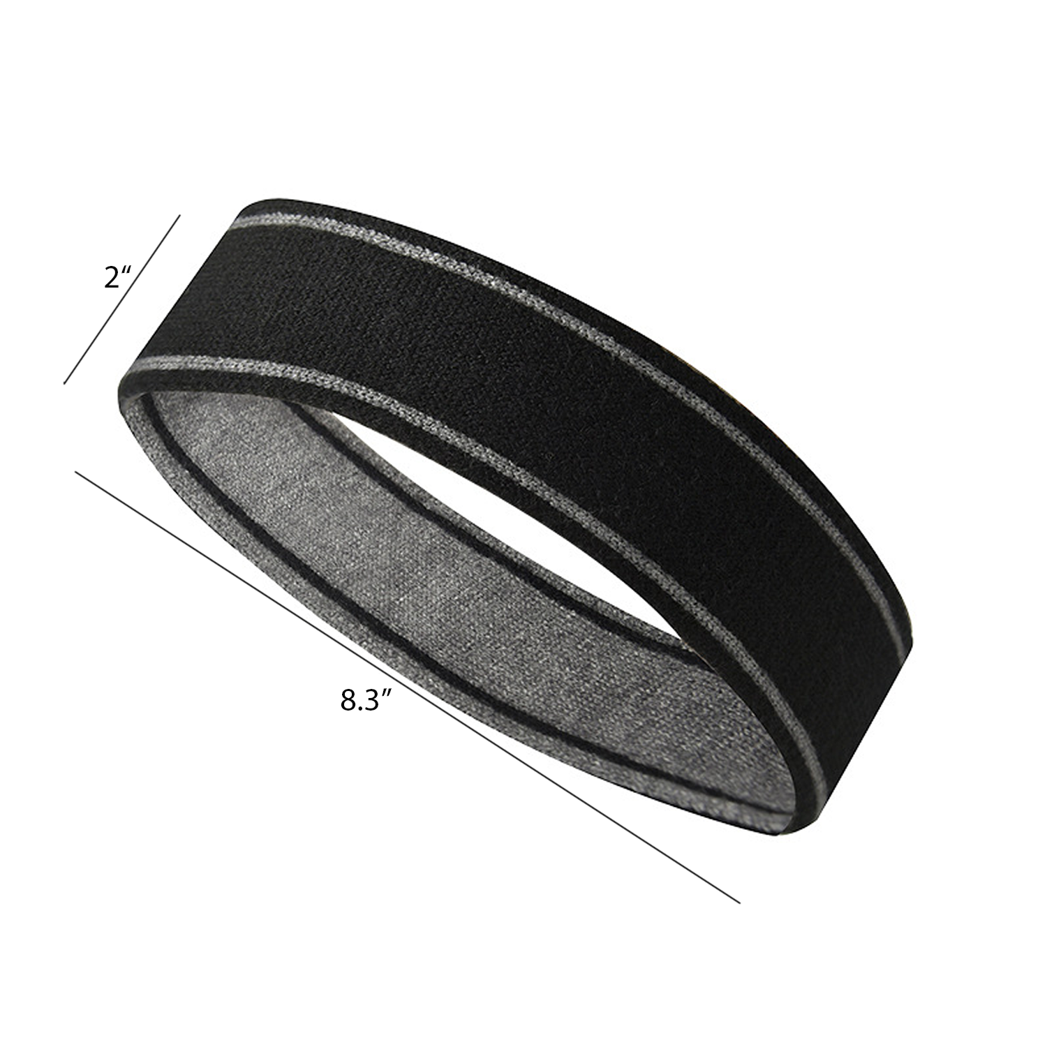 Striped Tennis Sport Headband 7