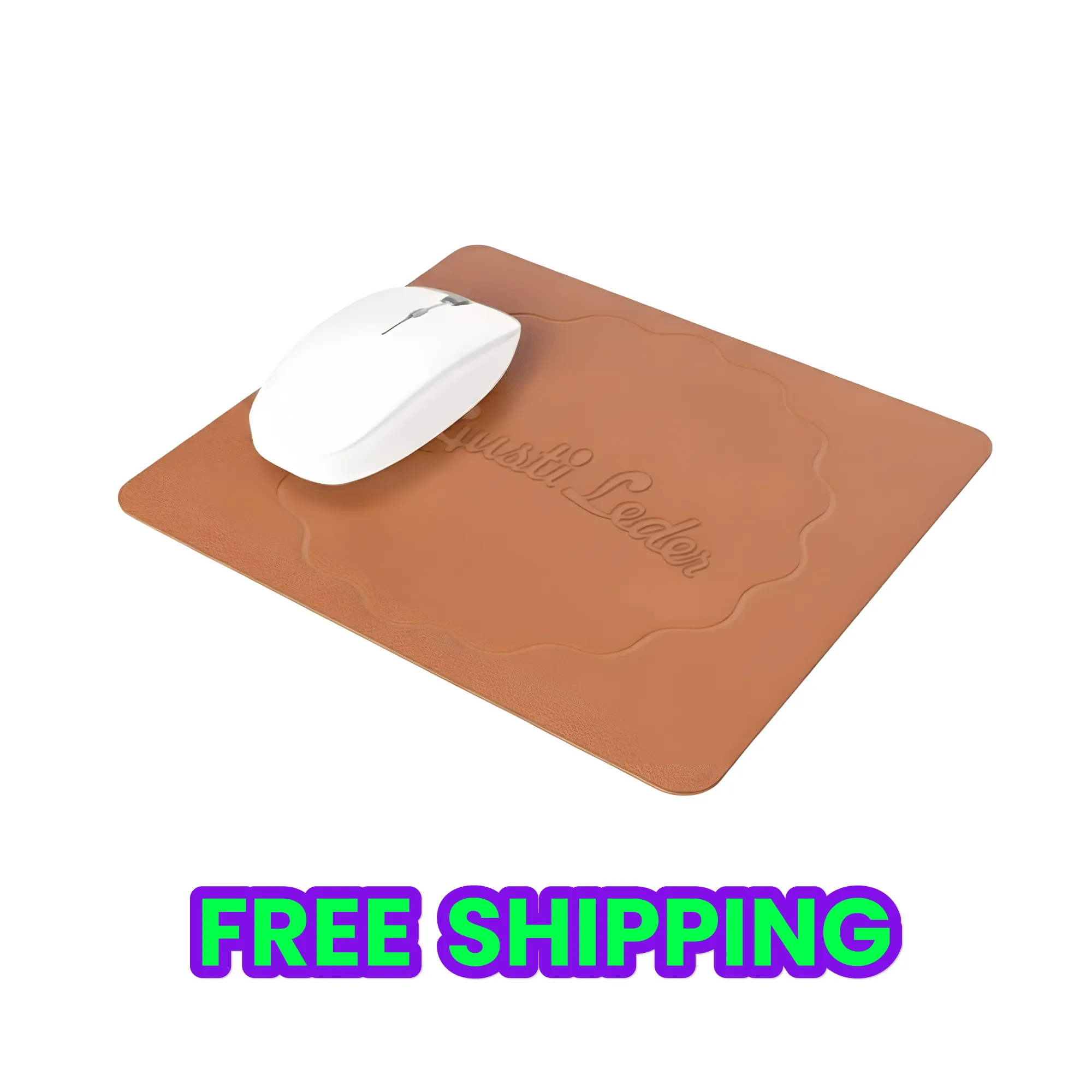 Custom Leather Mouse Pad 1
