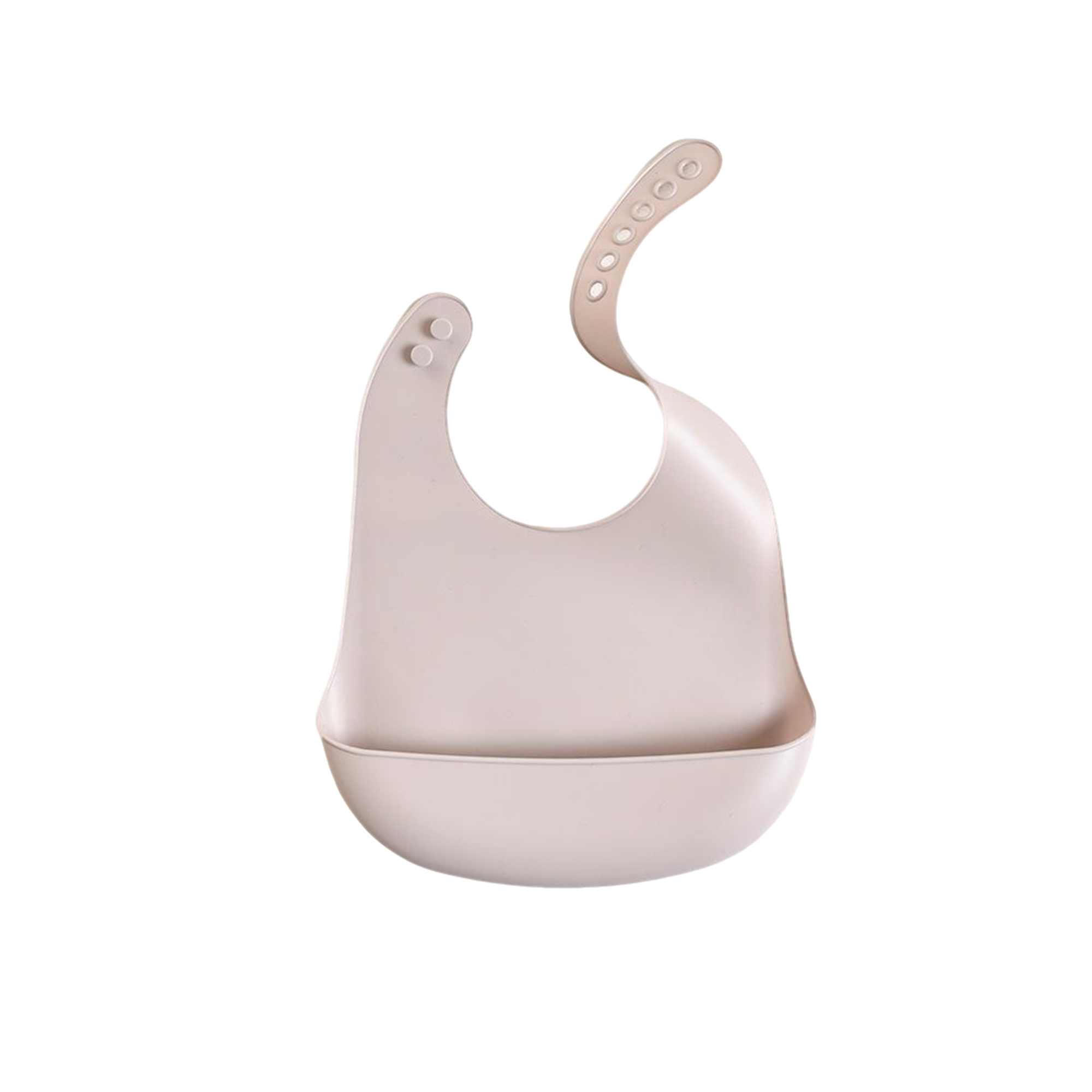 Silicone Baby Bib With Deep Catch Pocket 11.8 X 9" 7