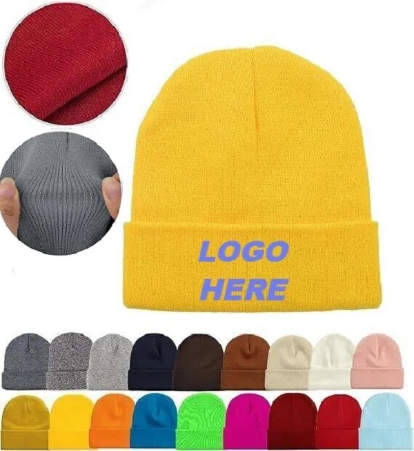 Knit Beanie Cap 8