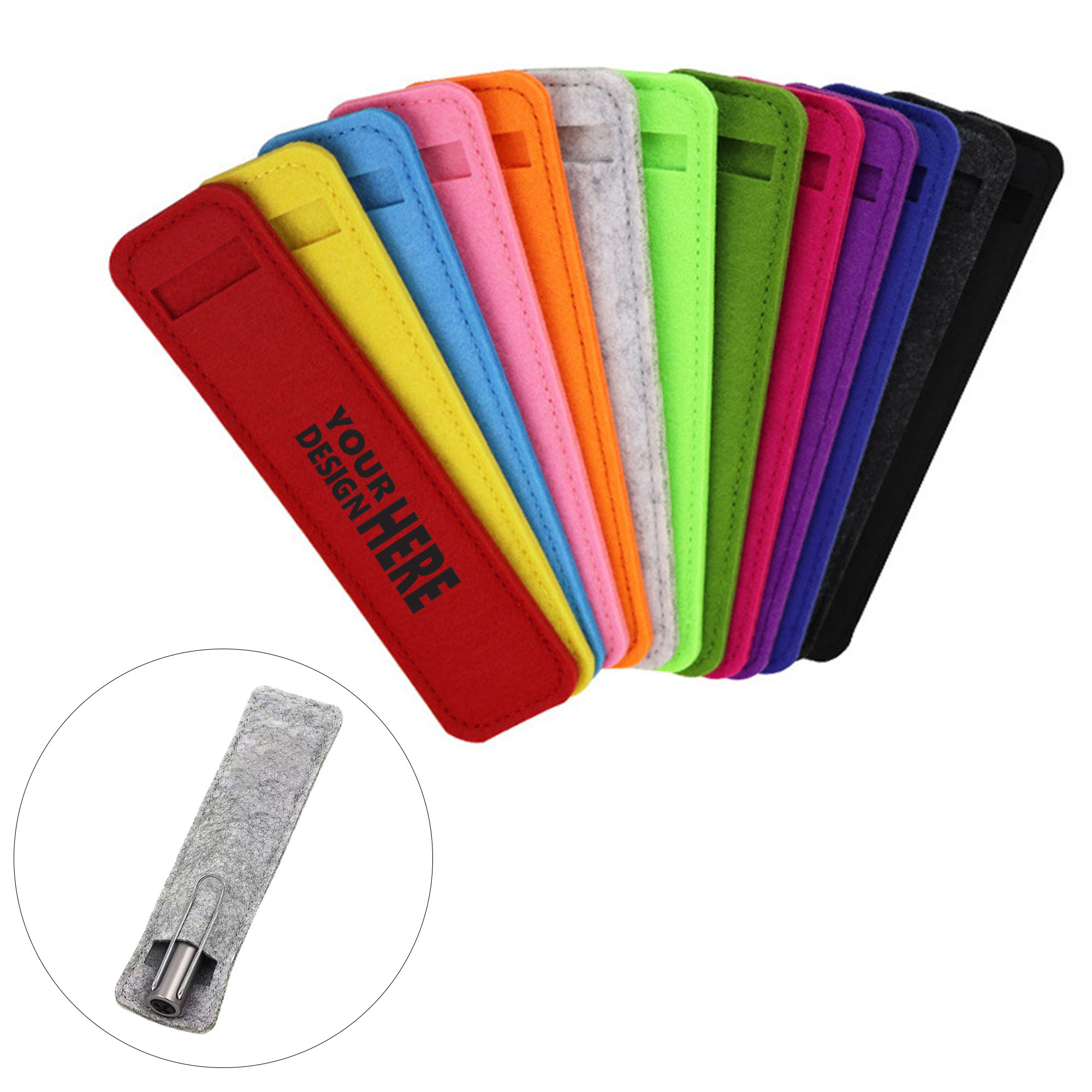 Minimalist Felt Pen Pouch 1
