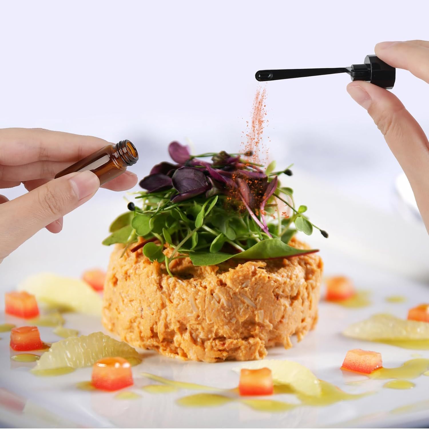 Glass Bottle Pill Box With Spoon 4