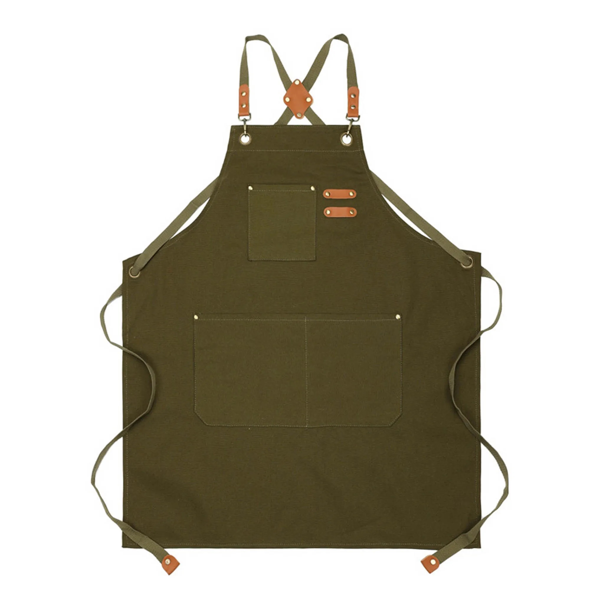 Chef Aprons for Women Men With Large Pockets 2