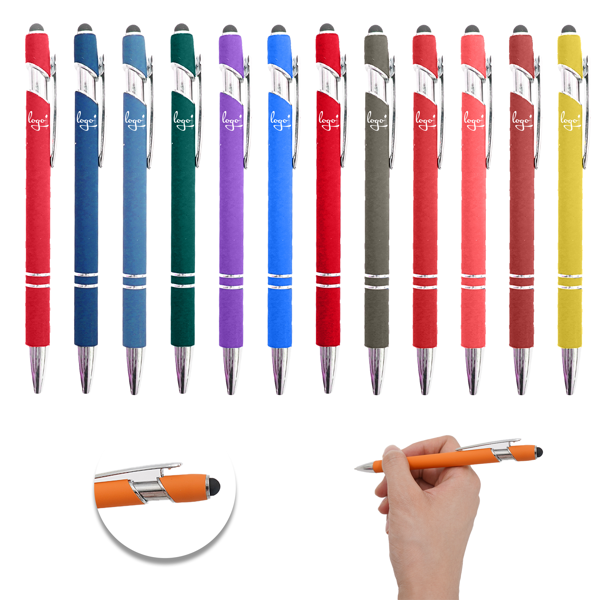 Dual Function Ballpoint Pen with Stylus 1