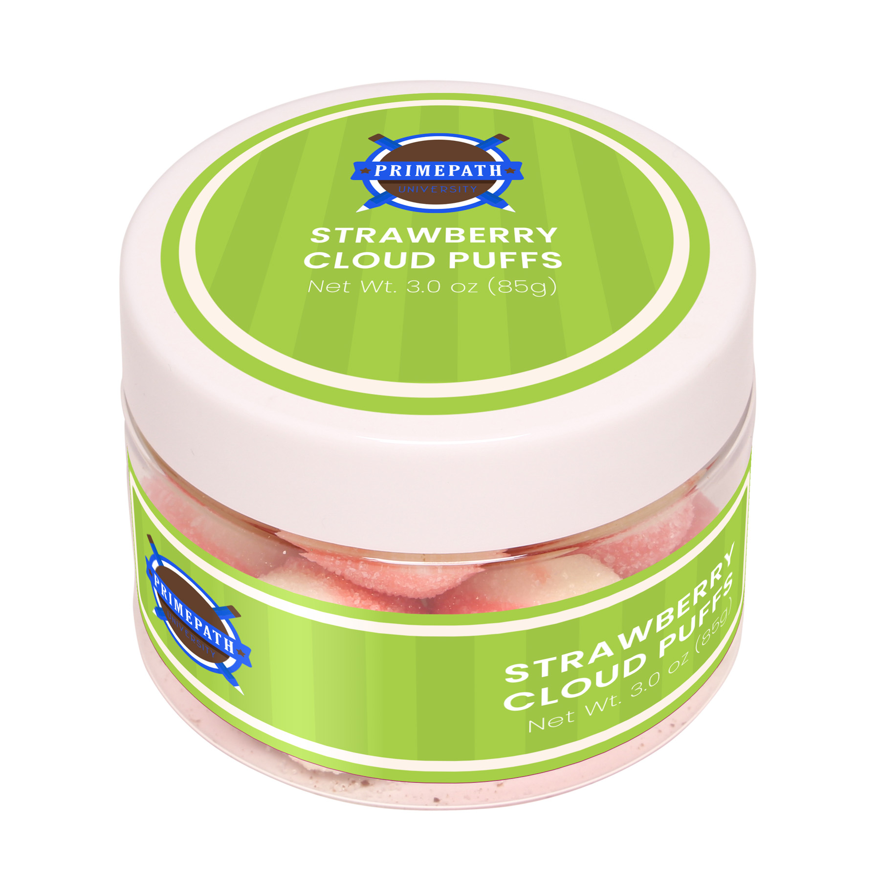 Strawberry Cloud Puffs: Small Jar 2